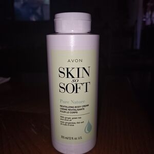 Avon Skin So Soft Pure Nature Revitalizing Body Cream – 12 fl oz (355 ml) – NEW